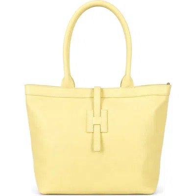 Persaman New York Tote Bag In Butter Yellow