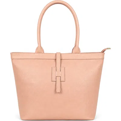 Persaman New York Tote Bag In Pale Pink