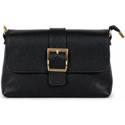 Persaman New York Zara Leather Crossbody Bag In Black