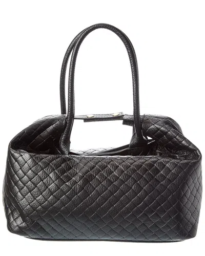 PERSAMAN NEW YORK ZOEY16 EMBOSSED LEATHER TOTE