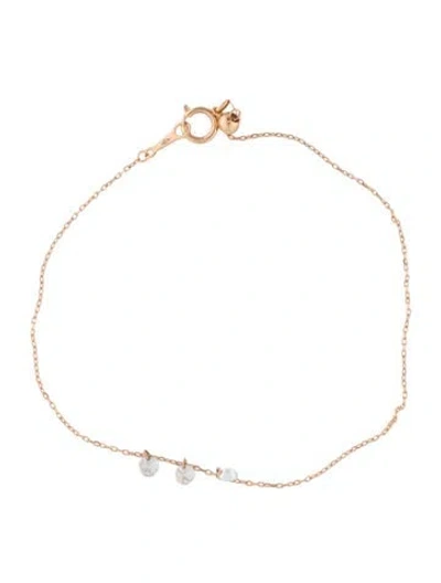 Pre-owned Persée 18k Diamond Danaé Bracelet, 6.25" In Multi