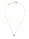 Persée 18k Yellow Gold Diamond Necklace In Gold