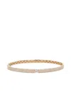 Persée 18k Zeus Diamond Bangle Bracelet In Gold