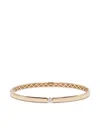 Persée 18kt Yellow Gold Zeus Diamond Bangle Bracelet In Gold
