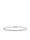 Persée 18k Zeus Small Model Diamond Bangle Bracelet In Silver
