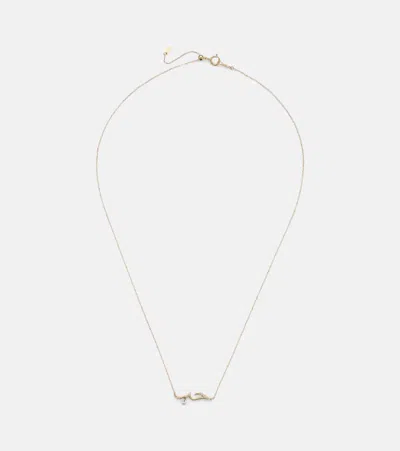 Persée 18kt Gold Necklace With Diamonds