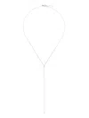 Persée 18kt White Gold Continuity Diamond Necklace In White