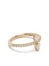 Persée 18kt Yellow Gold Duo Héra Diamond Ring In Gold