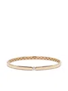 Persée 18kt Yellow Gold Zeus Diamond Bangle Bracelet In Gold
