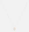 Persée Cancer 18kt Gold Necklace With Diamonds In Yellow