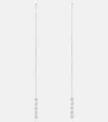 PERSÉE PERSÉE DANAÉ 18KT WHITE GOLD DROP EARRINGS WITH DIAMONDS