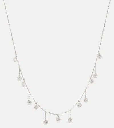 Persée White Gold And Diamond Danaé Necklace In Metallic