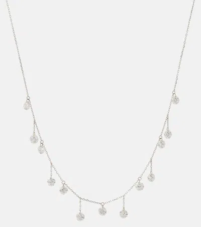 Persée Danaé 18kt White Gold Necklace With Diamonds In Metallic