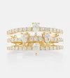 Persée Héra 18kt Gold Ring With Diamonds In Gold