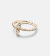 Persée Héra 18kt Gold Ring With Diamonds In Gold