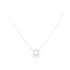 Persée Persee Ladies 18k Rose Gold Helios Necklace In Pink/rose Gold Tone/gold Tone