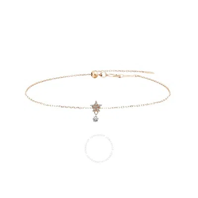 Persée Persee Ladies 18k Rose Gold Selene Diamond Bracelet In Pink/rose Gold Tone/gold Tone