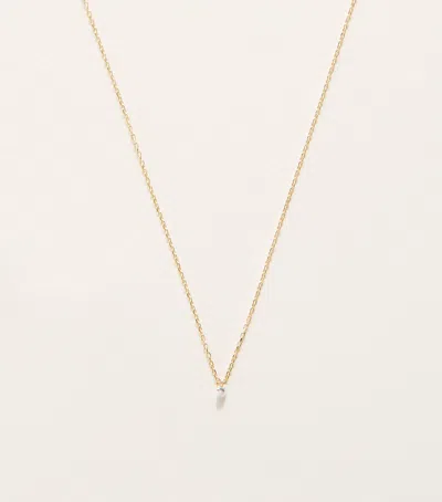 Persée Mini Yellow Gold And Diamond Danaé Necklace