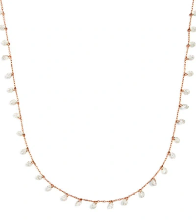 Persée Rose Gold And Diamond 31-stone Danaé Necklace