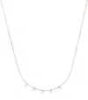 Persée Rose Gold And Diamond Danaé Necklace In Gold