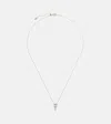 Persée Sagittarius 18kt Gold Necklace With Diamonds In Yellow