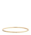 PERSÉE SMALL YELLOW GOLD AND DIAMOND ZEUS BANGLE