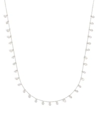 Persée White Gold And Diamond 31-stone Danaé Chain Necklace