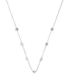 Persée White Gold And Diamond 7-stone Danaé Necklace In White