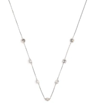 Persée White Gold And Diamond 7-stone Danaé Necklace