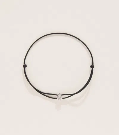 Persée White Gold And Diamond Danaé Cord Bracelet
