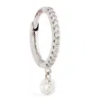 Persée White Gold And Diamond Danae Single Earring In White