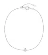 Persée White Gold And Diamond Floating Bracelet In White