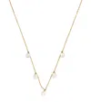 Persée Yellow Gold And Diamond 5-stone Danaé Necklace In Yellow