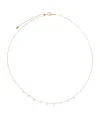 Persée Yellow Gold And Diamond 9-stone Danaé Necklace In Gold