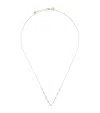 Persée Yellow Gold And Diamond 9-stone Danaé Necklace