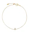 Persée Yellow Gold And Diamond Floating Bracelet