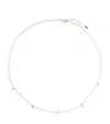 Persée Yellow Gold, Pearl And Diamond 5-stone Necklace In Gold