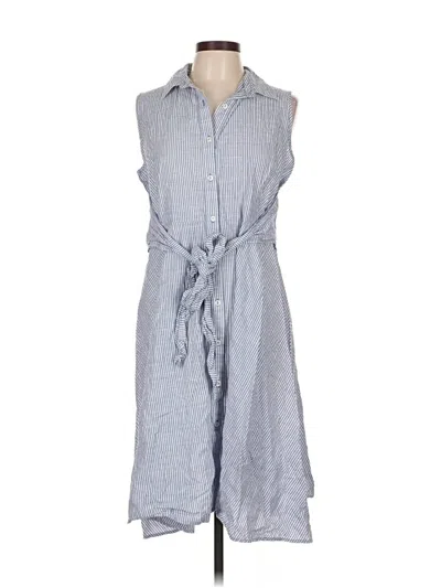 Pre-owned Perseption Concept Casual Dress In Gray