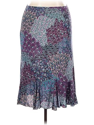 Pre-owned Perseption Concept Casual Skirt In Purple