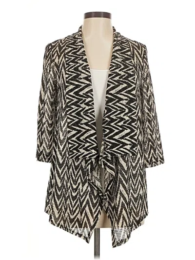 Pre-owned Perseption Concept Kimono In Black