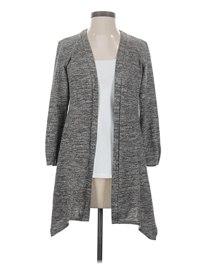 Pre-owned Perseption Concept Kimono In Gray