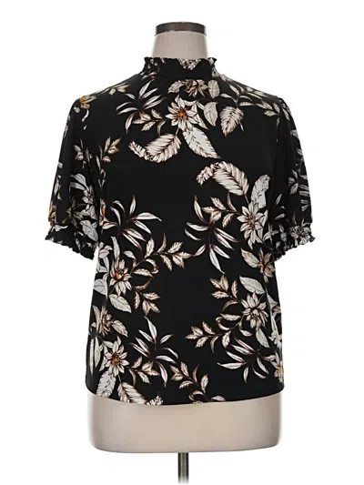 Pre-owned Perseption Concept Short Sleeve Polo Shirt In Black