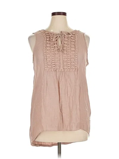 Pre-owned Perseption Concept Sleeveless Blouse In Pink