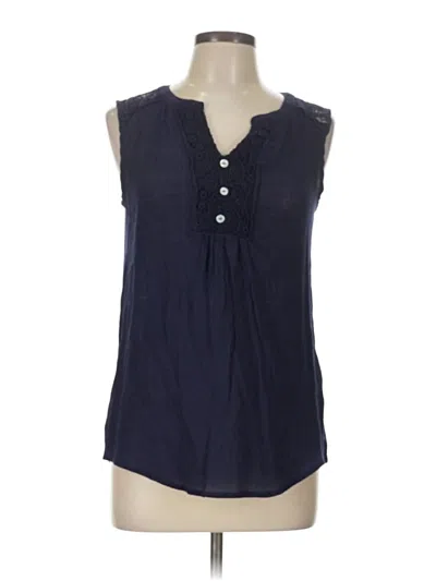 Pre-owned Perseption Concept Sleeveless T-shirt In Blue