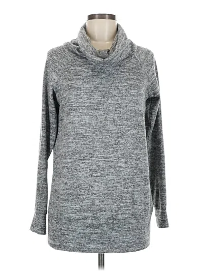 Pre-owned Perseption Concept Turtleneck Sweater In Gray