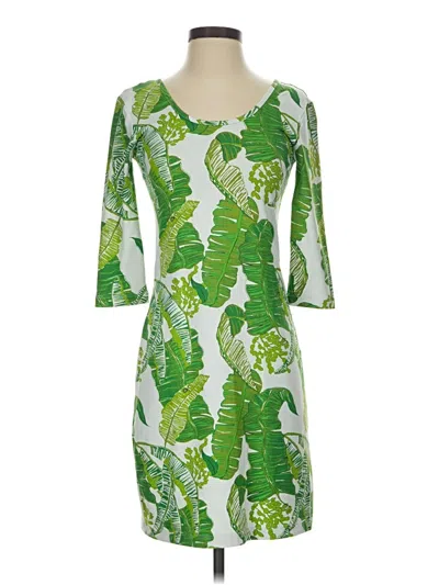 Pre-owned Persifor Casual Dress In Green