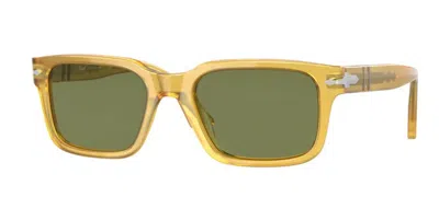 Pre-owned Persol 0po 3272s 204/4e Miele/green Sunglasses