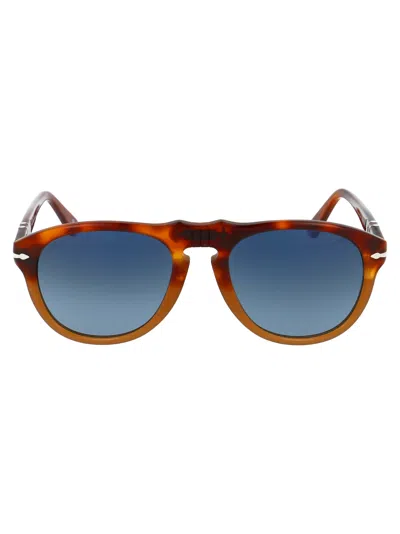 Persol Po9649s Terra Di Siena Unisex Sunglasses In Braun