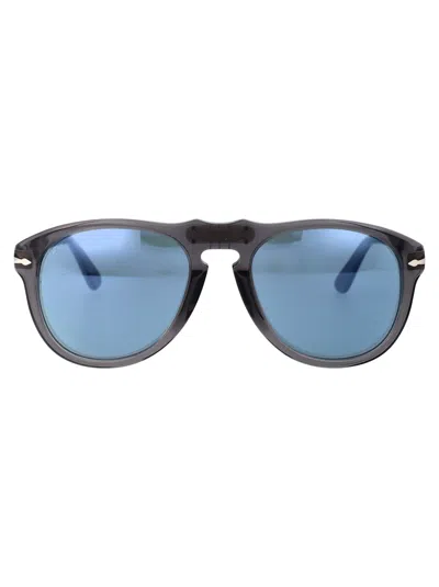 Persol Sunglasses In 119656 Transparent Grey