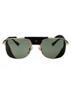 Persol Square Frame Sunglasses In Black
